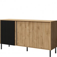 Kumode MIA 2, ozols/melns